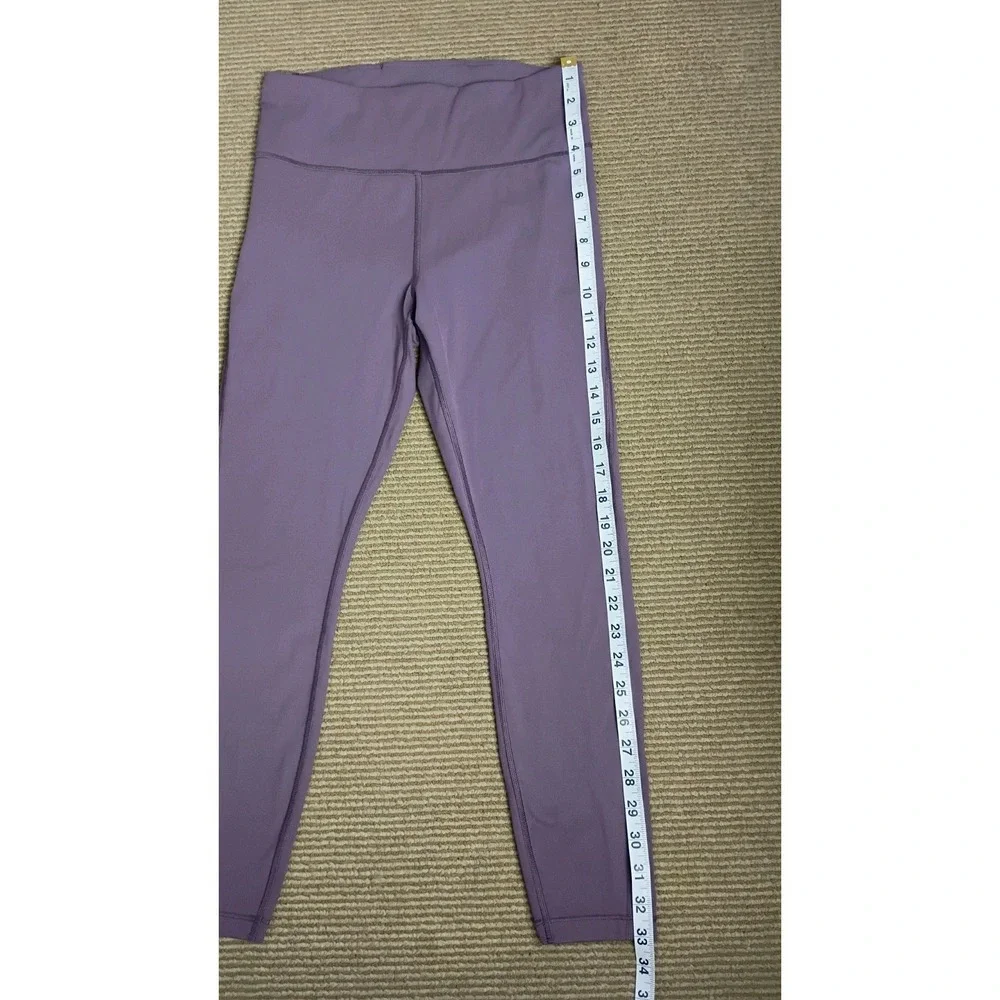 ATHLETA‎ Ultimate Stash Pocket 7/8 Tight LEGGINGS Size S Mauve